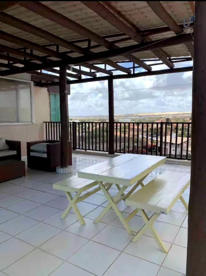 Beach Living - Ap Cobertura Vista Mar Aparthotel อากีราซ ภายนอก รูปภาพ